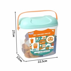 WOOPIE 56980 Zestaw Artykułów Spożywczych Koszyk
