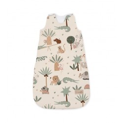 ALBERO MIO Śpiworek do spania M (1,5 TOG) CP4 Zabawa w tropikach