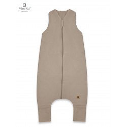 KIECZMERSKI Śpiworek do spania ocieplany z nogawkami MIMINU SOFT FLO S mokka 80/98cm 1-2,5 roku