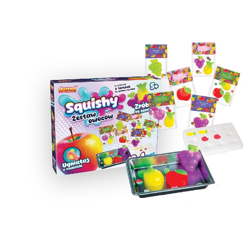 DUMEL DD 30602 Squishy-Zestaw owoców