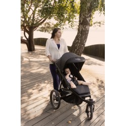 WÓZEK SPACEROWY LIMA DELUXE BLACK