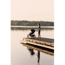 WÓZEK SPACEROWY LIMA DELUXE BLACK