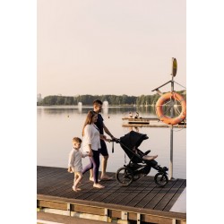 WÓZEK SPACEROWY LIMA DELUXE BLACK