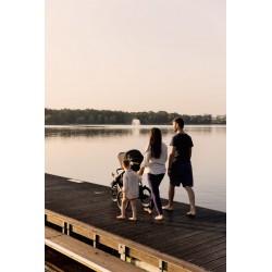 WÓZEK SPACEROWY LIMA DELUXE BLACK