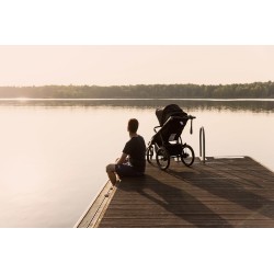 WÓZEK SPACEROWY LIMA DELUXE BLACK