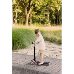 HULAJNOGA 3-KOŁOWA CARBON LIGHT BLUE