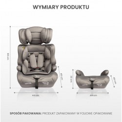 FOTELIK FALCON I-SIZE BROWN (76-150)