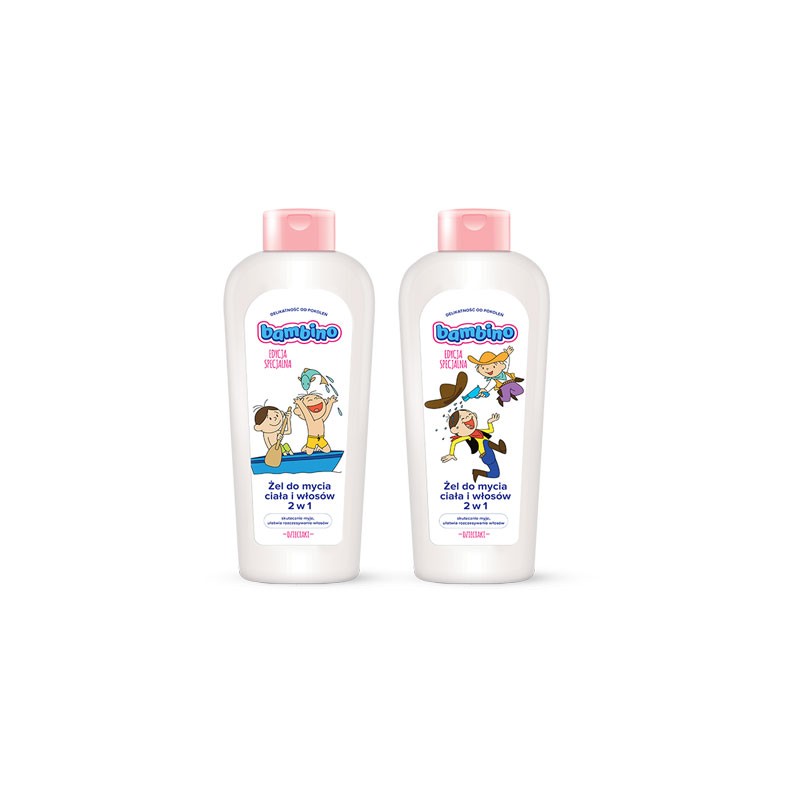 BAMBINO 83671 Żel do mycia ciała i włosów 2w1 400ml