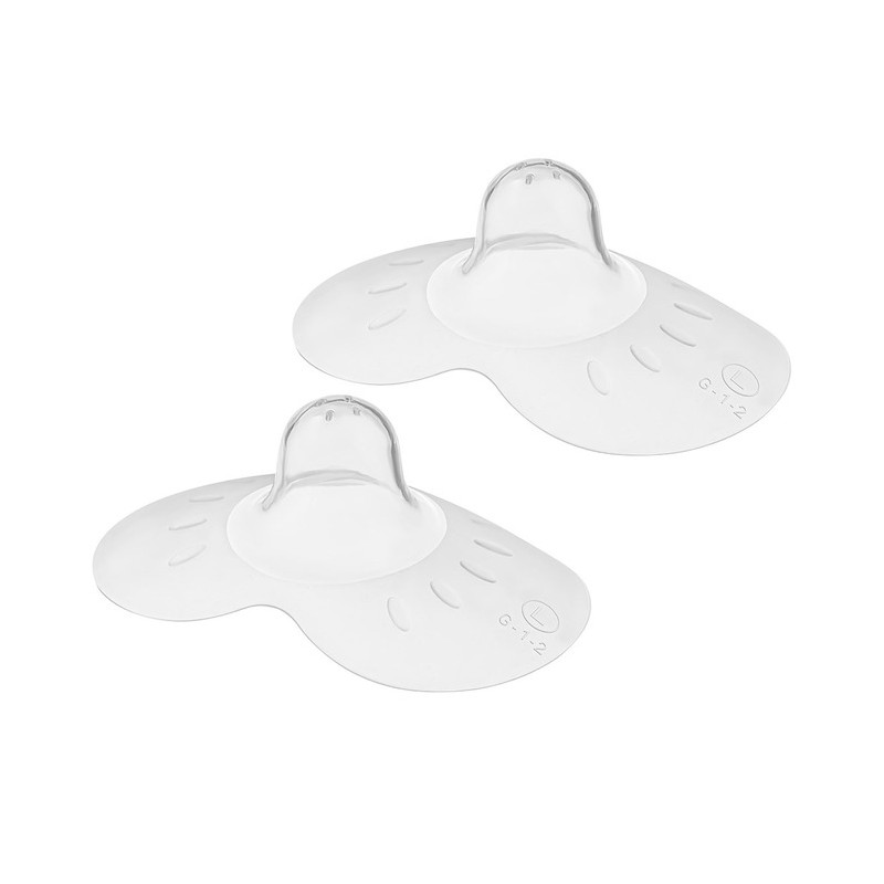 A0699 OSŁONKI NA PIERSI Z ETUI 2SZT L