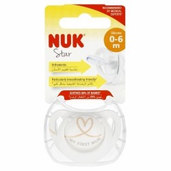 450092 SMOCZEK SILIKONOWY STAR 0-6 1SZT 573377, 10726069 BIAŁE SERCE