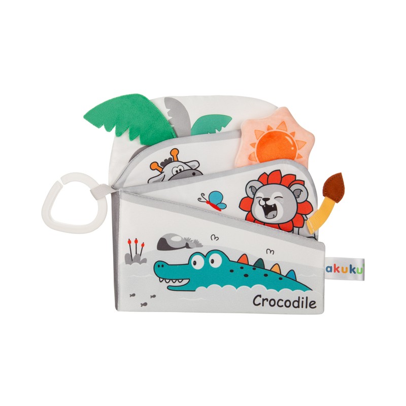 A0704 KSIĄŻECZKA SENSORYCZNA ZOO