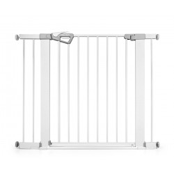MILLY MALLY 6579 Bramka zabezpieczająca - barierka na schody z rozszerzeniem Guardy 104 White