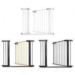 MILLY MALLY 6579 Bramka zabezpieczająca - barierka na schody z rozszerzeniem Guardy 104 White