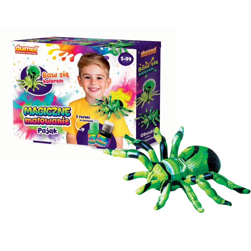 DUMEL DD 30617 Magiczne malowanie - pająk