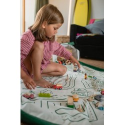 PLAY&GO SOO 601604 Kosz i mata 2w1 Roadmap