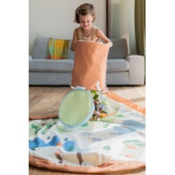 PLAY&GO SOO 601628 Kosz i mata 2w1 Zoo