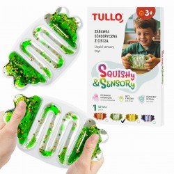 TULLO 707 Zabawka sensoryczna z cieczą squishy zielony