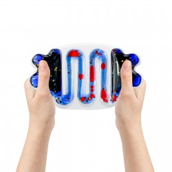 TULLO 709 Zabawka sensoryczna z cieczą squishy niebieski