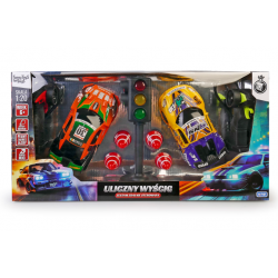 ARTYK 142338 Zestaw 2 aut zdalnie sterowanych - pościg policyjny