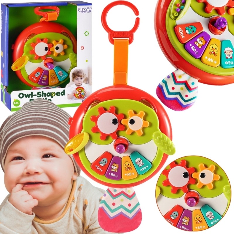 WOOPIE 54641 Interaktywna Sowa Sensoryczna