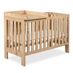 KLUPŚ Nakładka na łóżeczko 120x60 dąb