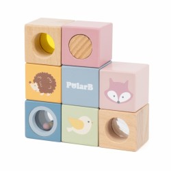 VIGA 44279 Drewniane Klocki Sensoryczne PolarB