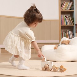 Viga 44285 Drewniana kurka  do ciągnięcia