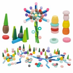 VIGA 44818 Klocki Nature Treasures Układanka