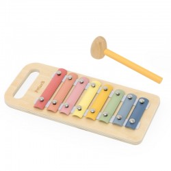 VIGA 44270 Drewniana Wybijanka + Cymbałki 2w1