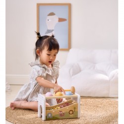 VIGA 44270 Drewniana Wybijanka + Cymbałki 2w1