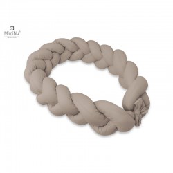 KIECZMERSKI Ochraniacz - warkocz ROYAL bawełna 100% dł.240 cm mokka