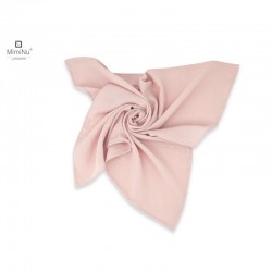 KIECZMERSKI Pieluszka 30x30 cm MUŚLIN BAWEŁNIANY bawełna 100% pudrowy róż 2-pak