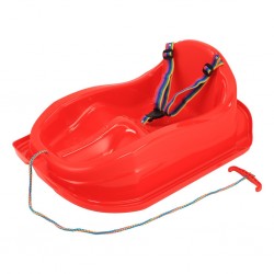 Sanki plastikowe z oparciem...