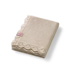 B.O.1674/02 Kocyk bambusowy jasny beż