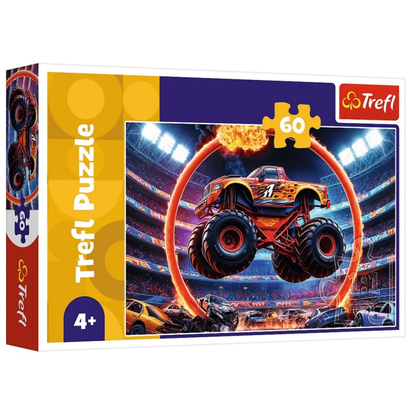TREFL 17404 Puzzle 60 Monster truck
