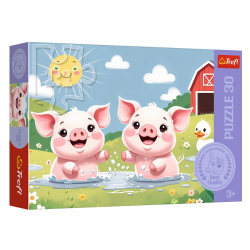 TREFL 18334 Puzzle 30 Wesołe życie na wsi