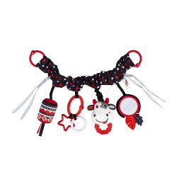 BALIBAZOO BB 82819 Zawieszka do wózka Kontrastowa krowa