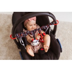 BALIBAZOO BB 82819 Zawieszka do wózka Kontrastowa krowa