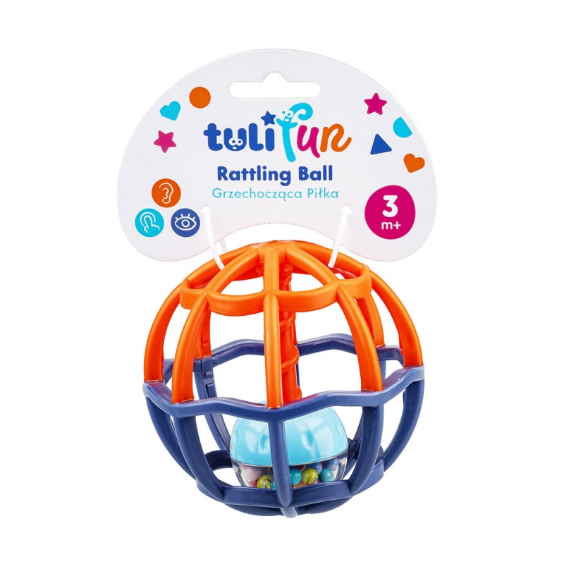 TULI FUN TF 30140 Grzechocząca piłka miks 3 kolorów