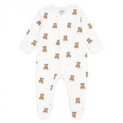 BABY 002483 Pajac niemowlęcy Misiek 80/86 prążek