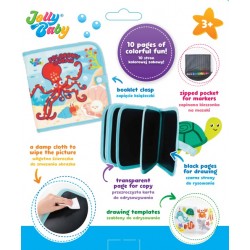 JOLLYBABY JB 82602 Książeczka do rysowania kolorowy ocean