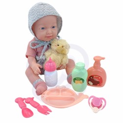 WOOPIE 50988 ROYAL Lalka Bobas 36cm w ubranku z misiem