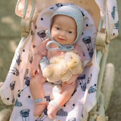 WOOPIE 50988 ROYAL Lalka Bobas 36cm w ubranku z misiem