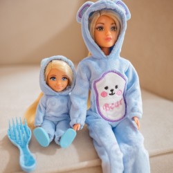 WOOPIE 58007 ROYAL Lalki Kombinezony Niebieskie Misie