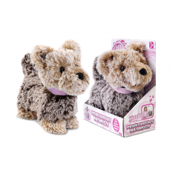 ARTYK 175992 Piesek chodzący na smyczy NATALIA brązowy