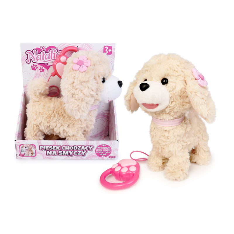 ARTYK 185526 Piesek chodzący na smyczy NATALIA