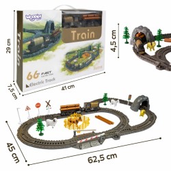 WOOPIE 57345 Kolejka elektryczna 66el.