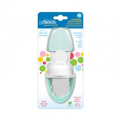 Dr.Browns TF006 Silikonowy gryzak do podawania pokarmu zielony