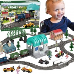 WOOPIE 57451 Kolejka elektryczna Pociąg Baterie Lokomotywa