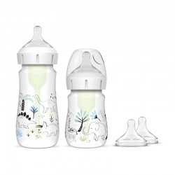 Dr.Browns WB02640 Zestaw startowy szeroka szyjka Options+ 1+1